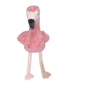 H&M Home Pink Flamingo Bird Sewn Eyes Lovey Soft Plush Stuffed Animal To…